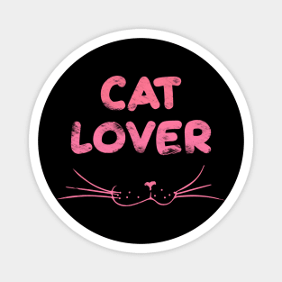 Cat Lover - Pink Magnet